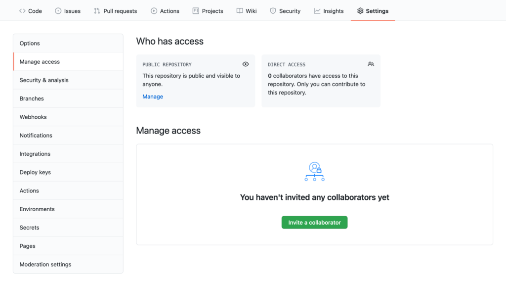 how to add someone as a.collaborator.on.github repo