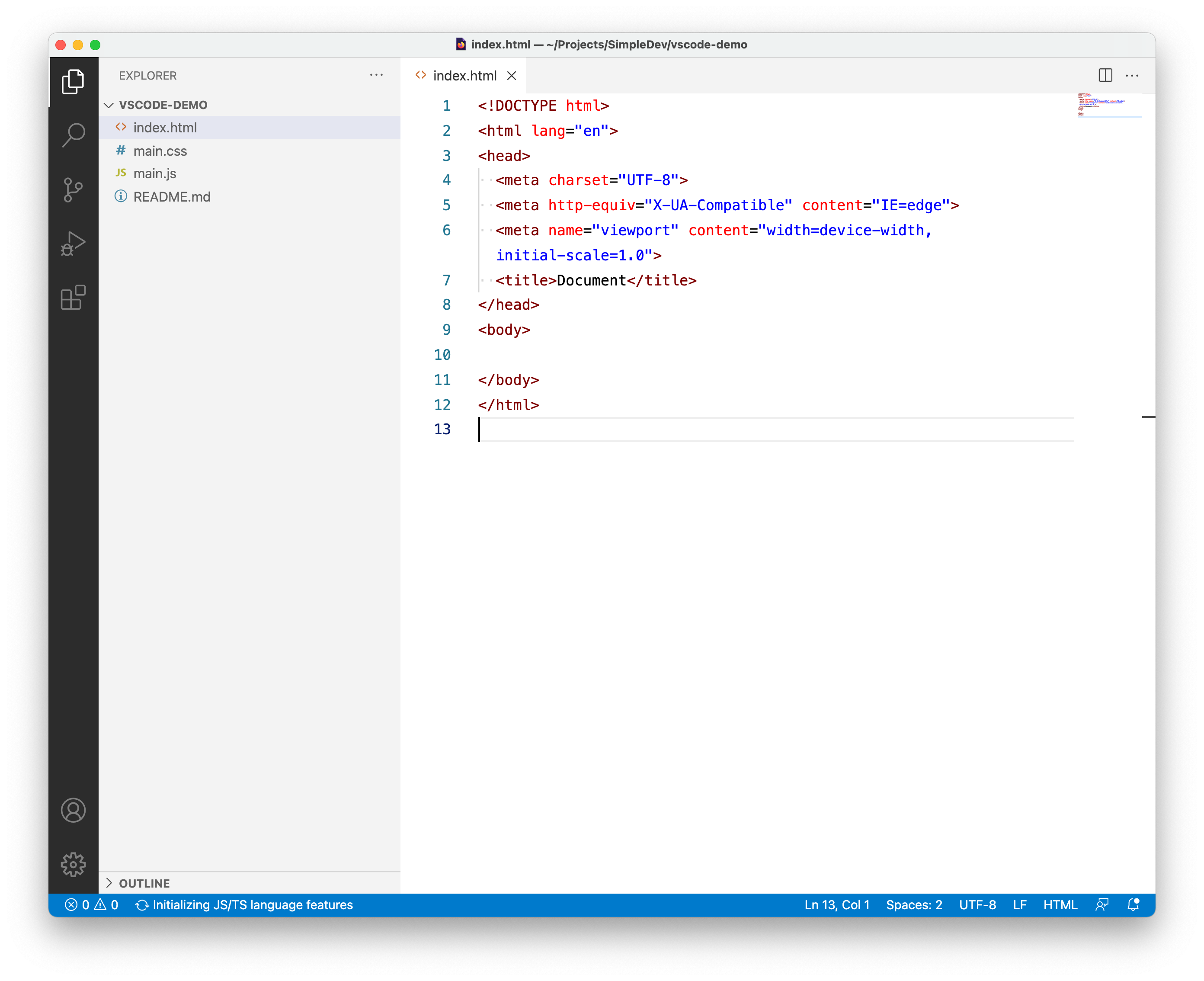 Syntax highlighting - VS Code - Simple Dev